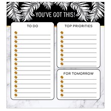 Schoolgirl Style™ Simply Boho Notepad, 5.75 x 6.25, 50 Sheets, Youve Got This, Pack of 6 (CD-1511