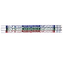 Moon Products 6th Graders Are #1 Pencils, #2 HB Lead, 12 Per Pack, 12 Packs (JRM7866B-12)