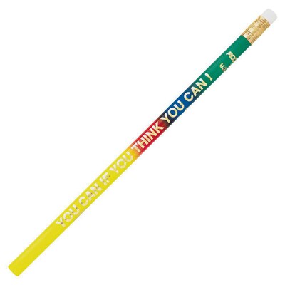 Moon Products "You Can If You Think You Can!" Pencils, 12/Pack, 12 Packs (JRM7931B-12)
