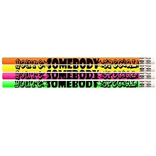 Musgrave Pencil Company Youre Somebody Special Motivational Pencils, #2 Lead, 12 Per Pack, 12 Packs