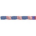 Musgrave Pencil Company Flags & Fireworks Pencil, 12 Per Pack, 12 Packs (MUS1615-12)