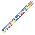 Musgrave Pencil Company Super Kid Pencils, #2 Lead, 12 Per Pack, 12 Packs (MUS2556D-12)