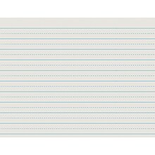 Pacon Newsprint Handwriting Paper, Alternate Dotted, Grade 2, Ruled Long, 500 Sheets/Pack, 5/Packs (