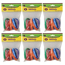 Teacher Created Resources Happy Birthday Wristbands, 10 Per Pack, 6 Packs (TCR6559-6)