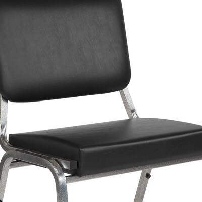 Flash Furniture Vinyl Bariatric Medical Chair, Black (XU604426602BV)