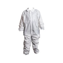 Unimed 2X-Large Coverall, White, 25/Carton (OCMP8972XL)