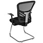 Flash Furniture Mesh Side Chair, Black (HL0001BBK)