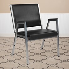 Flash Furniture Vinyl Bariatric Medical Chair, Black, Set of 4 (4XU604436701BKV)