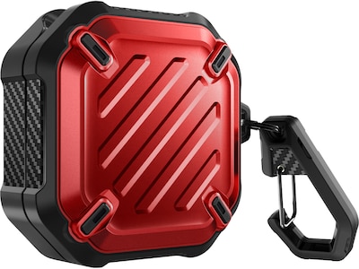 SUPCASE Unicorn Beetle PRO Rugged Case for Galaxy Buds Live/Pro/2, Metallic Red (SUP-Galaxy2020-Buds