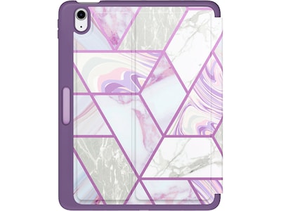 i-Blason Cosmo TPU 8.3 Case for iPad mini 6, Marble Purple (iPad2021-8.3-Cosmo-SP-Ameth)
