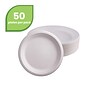 Eco-Products® Compostable Sugarcane Plates, 9", 50/Pack