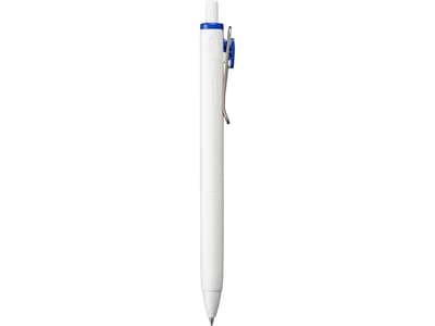 uni one Retractable Gel Pens, Medium Point, 0.7mm, Blue Ink, Dozen (70363)