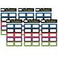Ashley Productions Die-Cut Magnetic Colorful Dots Nameplates, Assorted Colors, 8.5" x 11", 10 Per Pack, 6 Packs (ASH10118-6)