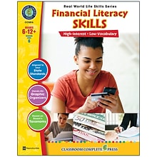 Classroom Complete Press Read World Life Skills Financial Literacy Skills (CCP5816)