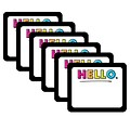 Carson Dellosa Education Kind Vibes Hello Name Tags, 3 x 2.5, 40 Per Pack, 6 Packs (CD-150080-6)