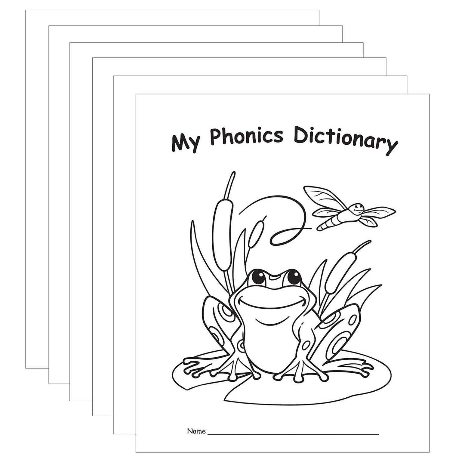 Edupress My Phonics Dictionary Book, Pack of 6 (EP-112-6)