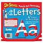 Eureka Dr. Seuss 4" Reusable Punch Out Deco Letters, Stripes, 217 Pieces/Pack, 3 Packs (EU-487215-3)