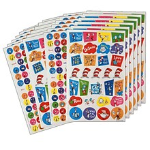 Eureka Cat in the Hat™ Sticker Book, 536 Stickers Per Book, Pack of 6 (EU-609690-6)