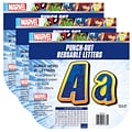 Eureka® Marvel™ Super Hero Adventure 4-1/8 Deco Letters, Assorted Colors, 223 Per Pack, 3 Packs (EU