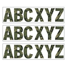 Eureka 7 Deco Letters, Classic Camo, 129/Pack, 3 Packs (EU-850004-3)