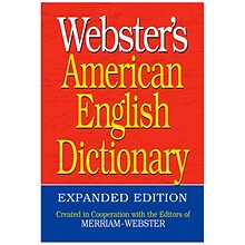 Websters Websters American English Dictionary, Expanded Edition, Pack of 3 (FSP9781596951549-3)