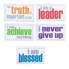 Inspired Minds Encouragement Magnets, 5 Per Pack, 2 Packs (ISM52353M-2)
