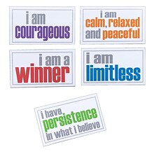 Inspired Minds Hopefulness Magnets, Assorted Colors, 5 Per Pack, 2 Packs (ISM52354M-2)