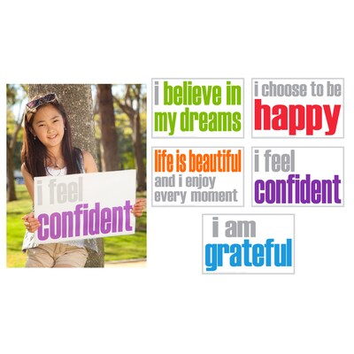 INSPIRED MINDS 11" x 17" Confidence Posters, Pack of 5 (ISM52356)