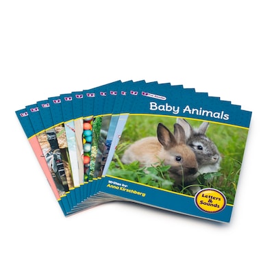 Junior Learning® Letters & Sounds Phase 1 Set 2 Non-Fiction, 12 Books