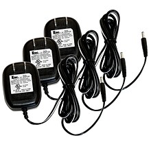 Kagan Power Adapter for MegaTimer, Black, Pack of 3 (KA-JMTA-3)