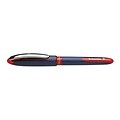 Schneider One Business Rollerball Pens, Red Ink, Pack of 10 (PSY183002-10)