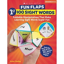 Scholastic Fun Flaps: 1st 100 Sight Words