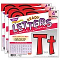 TREND 4 Playful Uppercase/Lowercase Combo Pack (EN/SP) Ready Letters®, Red, 216 Per Pack, 3 Packs (