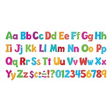 TREND 4 Playful Uppercase/Lowercase Combo Pack (EN/SP) Ready Letters®, Colorful Patterns, 216 Per P