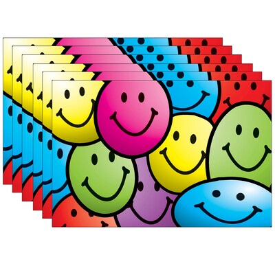 Teacher Created Resources Smiley Faces Postcards, 30 Per Pack, 6 Packs (TCR1965-6)