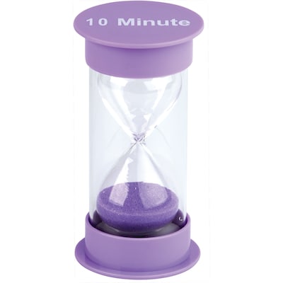 Teacher Created Resources Sand Timer, Medium, 10 Minute, Pack of 3 (TCR20762-3)