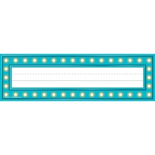 Teacher Created Resources Marquee Flat Name Nameplates, 3.5 x 11.5, 36 Per Pack, 6 Packs (TCR5434-