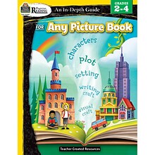 Teacher Created Resources® Rigorous Reading: An In-Depth Guide for Any Picture Book, Grade 2-4