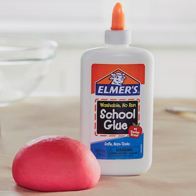 Elmers Washable Removable School Glue, 7.625 oz., White (E308)