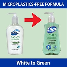 Dial Basics Liquid Hand Soap, Floral, 7.5 Oz., 12/Carton (06028CT)