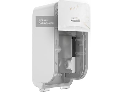 Kimberly-Clark Professional ICON Faceplate for Coreless Two-Roll Vertical Toilet Paper Dispensers, Cherry Blossom (58821)