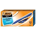 BIC Bu3 Retractable Ballpoint Pen, Medium Point, Blue Ink, Dozen (BU311BLU)