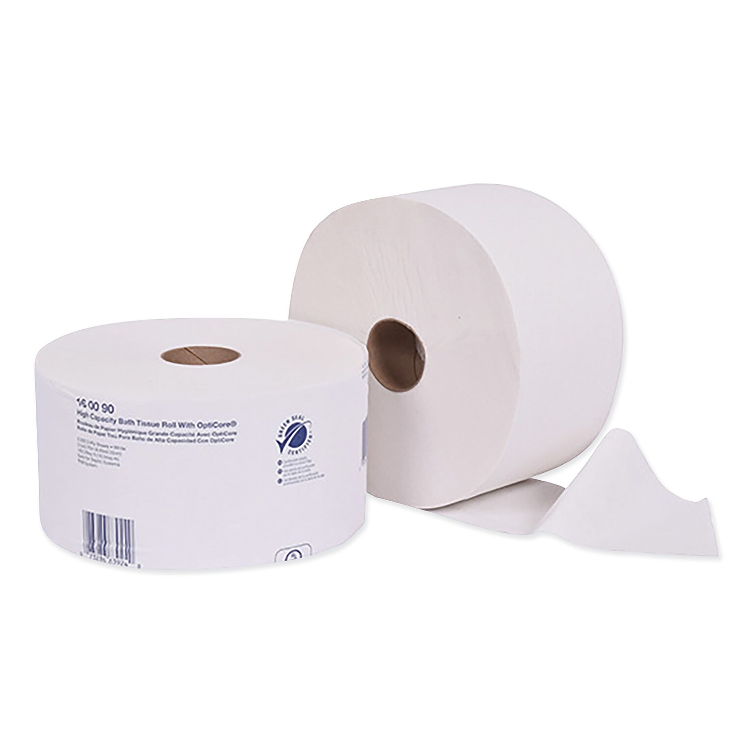 Tork® Universal High Capacity Bath Tissue w/OptiCore, Septic Safe, 2-Ply, White, 2000 Sheets/Roll, 12 Rolls/Carton