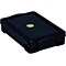Really Useful Box 4.23 Qt. Latch Lid Storage Tote, Solid Black (4BK)