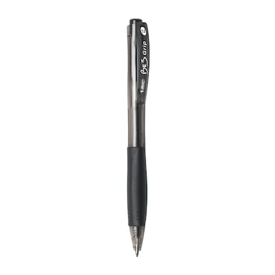 BIC BU3 Ballpoint Pens, Medium Point, Black Ink, 36/Pack (BU3361BLK)