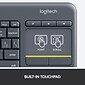 Logitech K400 Plus Wireless Touch Keyboard, Dark Gray (920-007119)