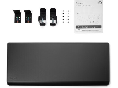 Kensington SmartFit Adjustable Keyboard Drawer, Black (K55407WW)