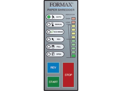 Formax 8732HS Cross-Cut Paper/Optical Media High-Security Office Shredder (FD8732HS)