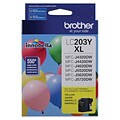 Brother LC203YS Yellow High Yield Ink Cartridge   (LC203YS)