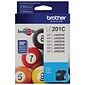 Brother LC201C Cyan Standard Yield Ink Cartridge   (LC201C)